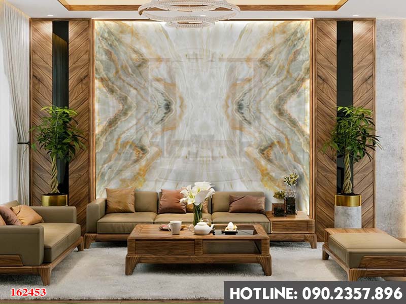 Tranh pvc vân đá tự nhiên ứng dụng trang trí vách sofa Tranh pvc vân đá tự nhiên ứng dụng trang trí vách sofa