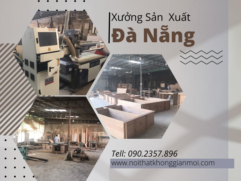 Hình ảnh xưởng sản xuất đồ gỗ tại Đà Nẵng