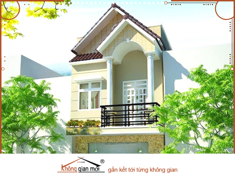 Mẫu nhà phố liền kề kiểu Thái có thiết kế nổi bật và thích hơp theo phong cách của các khu đô thị hiện đại.