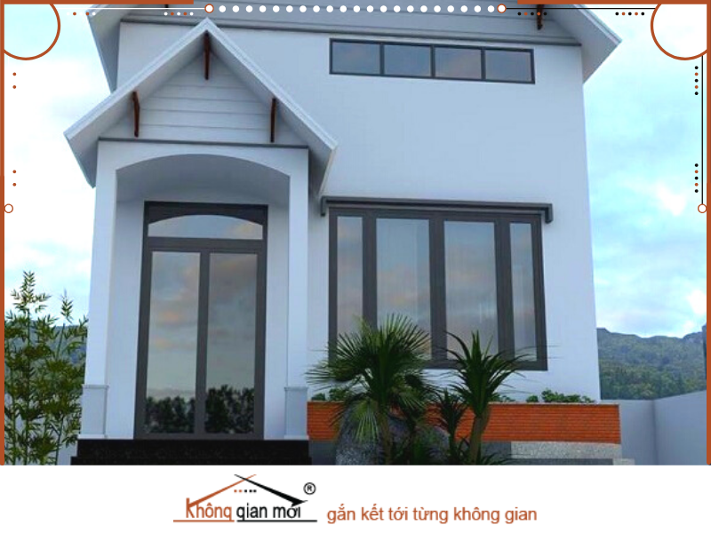 Mẫu nhà kiểu Thái được xây dựng trên diện tích nhỏ nhưng vẫn có nét độc đáo riêng