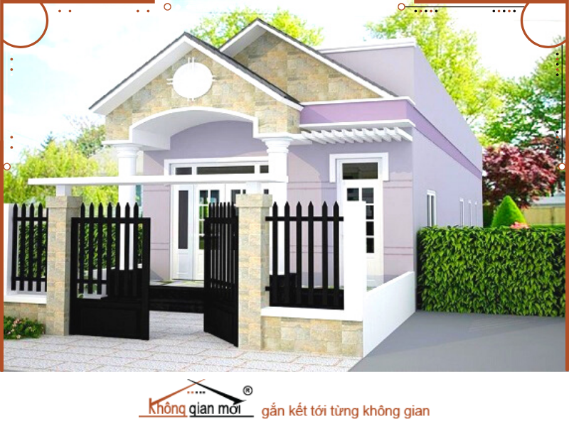 Ngôi nhà kiên cố và tách biệt đảm bảo tính riêng tư và an ninh cho cả ngôi nhà