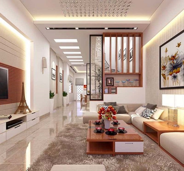 Phong cách trang trí phòng cách nhà ống tiện nghi