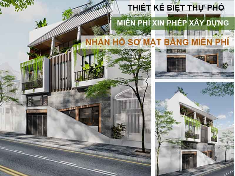 Phối cảnh thiết kế nhà đẹp tại Nha Trang