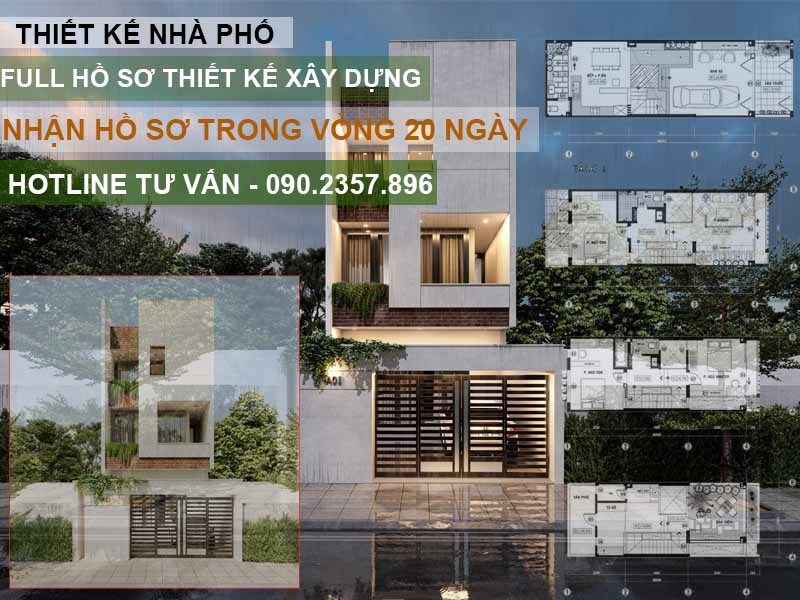 Tư vấn thiết kế nhà phố hiện đại đẹp tại Nha Trang