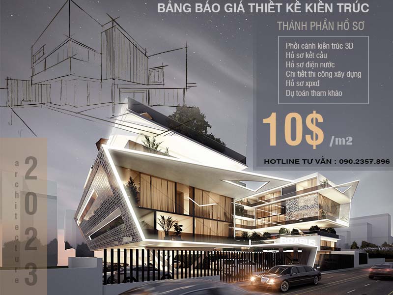 Bảng báo giá thiết kế nhà đẹp tại Vũng Tàu năm 2023