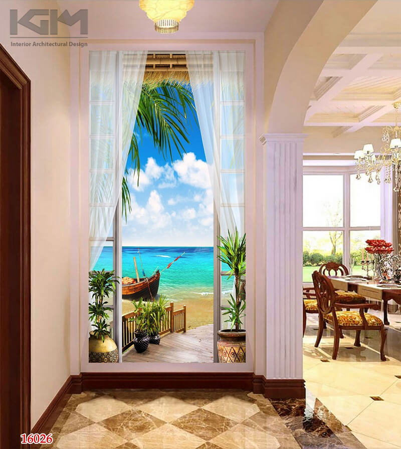 Tham khảo tranh 3D hiệu ứng cửa sổ nhìn ra biển 4 Tham khảo tranh 3D hiệu ứng cửa sổ nhìn ra biển 4