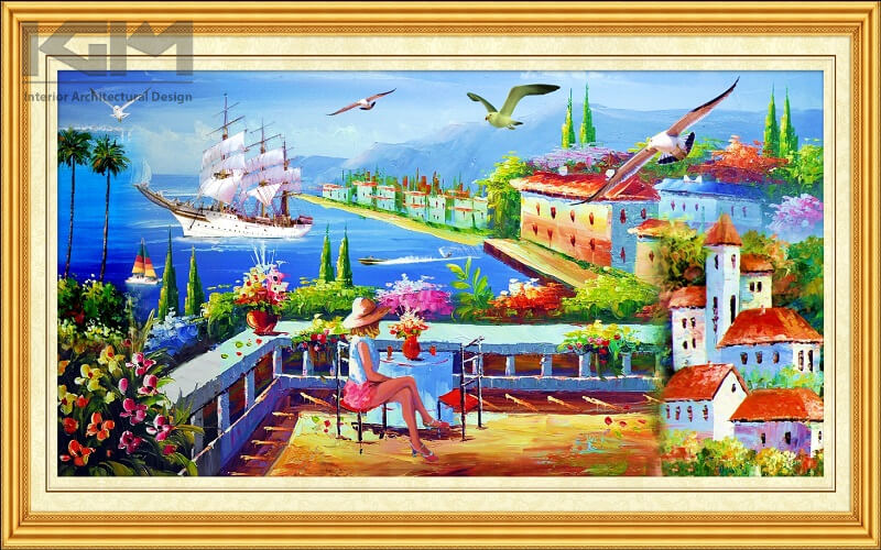 Tham khảo tranh 3D hiệu ứng cửa sổ nhìn ra biển 8 Tham khảo tranh 3D hiệu ứng cửa sổ nhìn ra biển 8