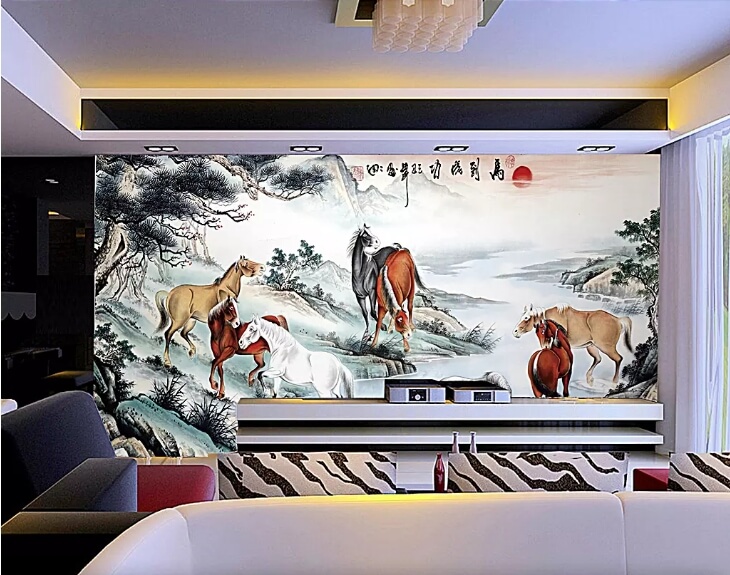 Tham khảo tranh mã đáo thành công hiện đại 7