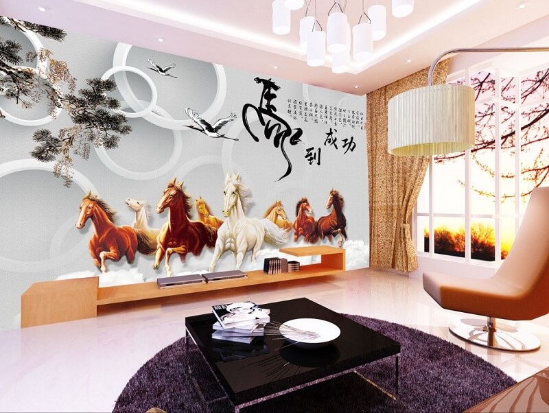 Tham khảo tranh mã đáo thành công hiện đại 8