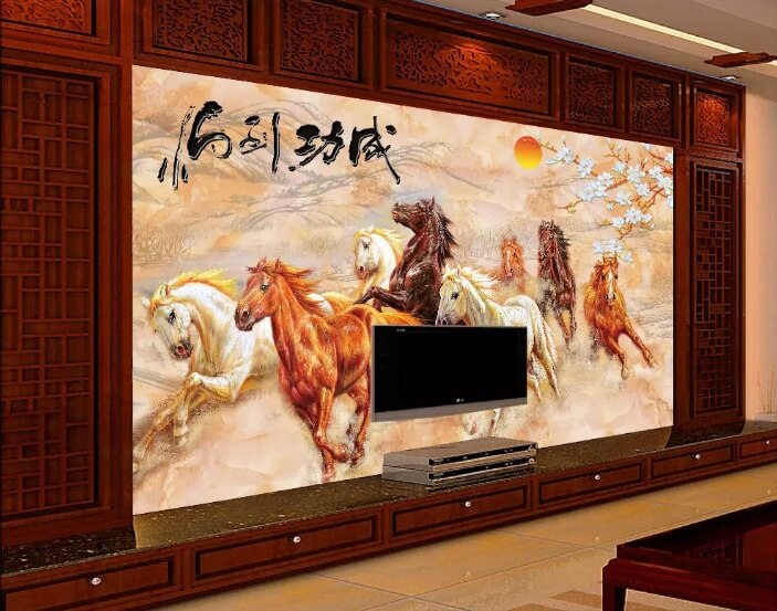 Tham khảo tranh mã đáo thành công hiện đại 9