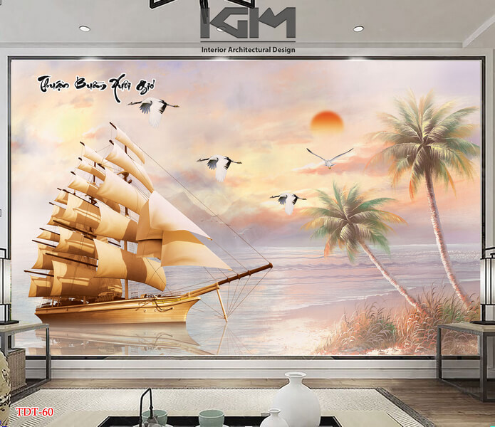 Tranh PVC phong thủy mang lại tài lộc