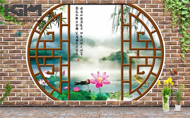 Mẫu tranh cửa sổ 3D phong cảnh thiên nhiên 7 Mẫu tranh cửa sổ 3D phong cảnh thiên nhiên 7