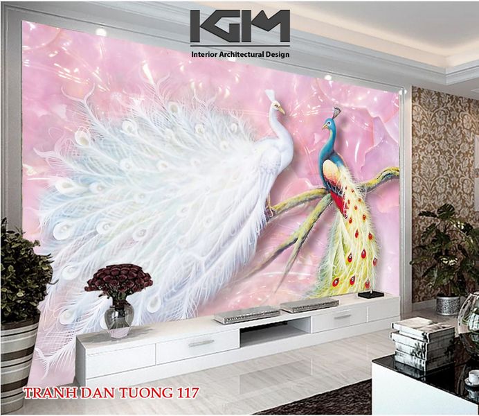 Tranh dán tường 3D rồng công phượng là gì?