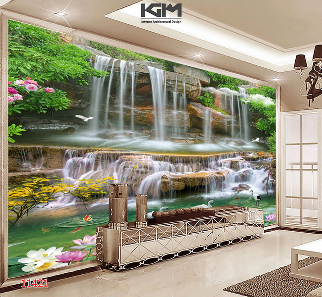 Cách chọn tranh thác nước phù hợp cho từng không gian