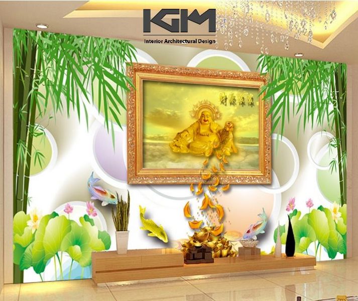 Dán tranh Thần Tài, Kim Tiền ở phòng khách, phòng thờ và quầy thu ngân để hút tài lộc